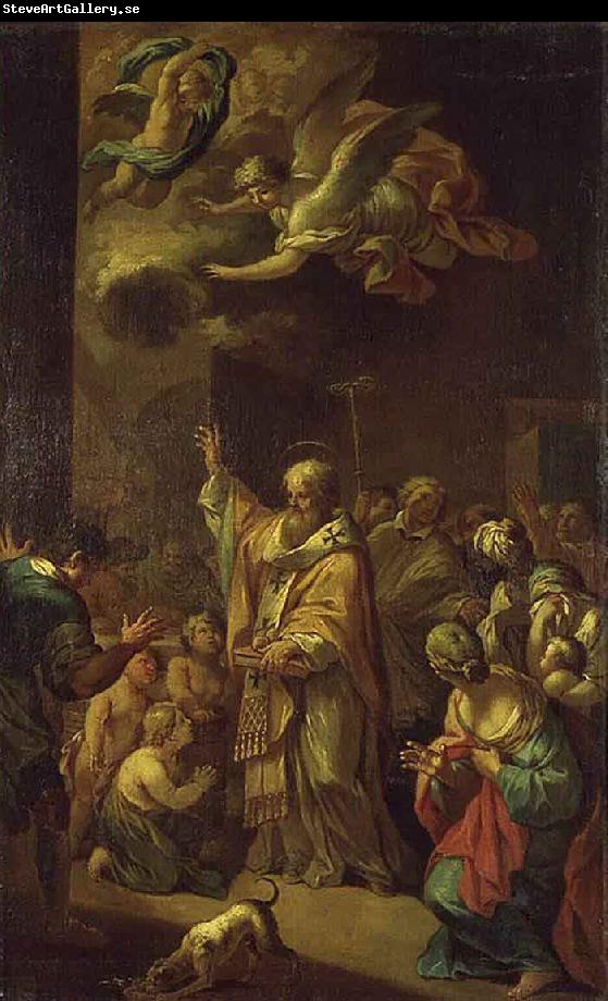 Bon Boullogne St Nicholas Resuscitates the Children